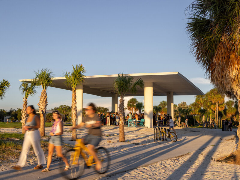 Sweet Sparkman Architecture Eckerd College Scovanner Pavilion Landscape 5