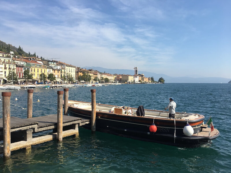 Priviate chartered boat tour on Lake Garda, Italy. One of the best places to vist in Northern Italy. 