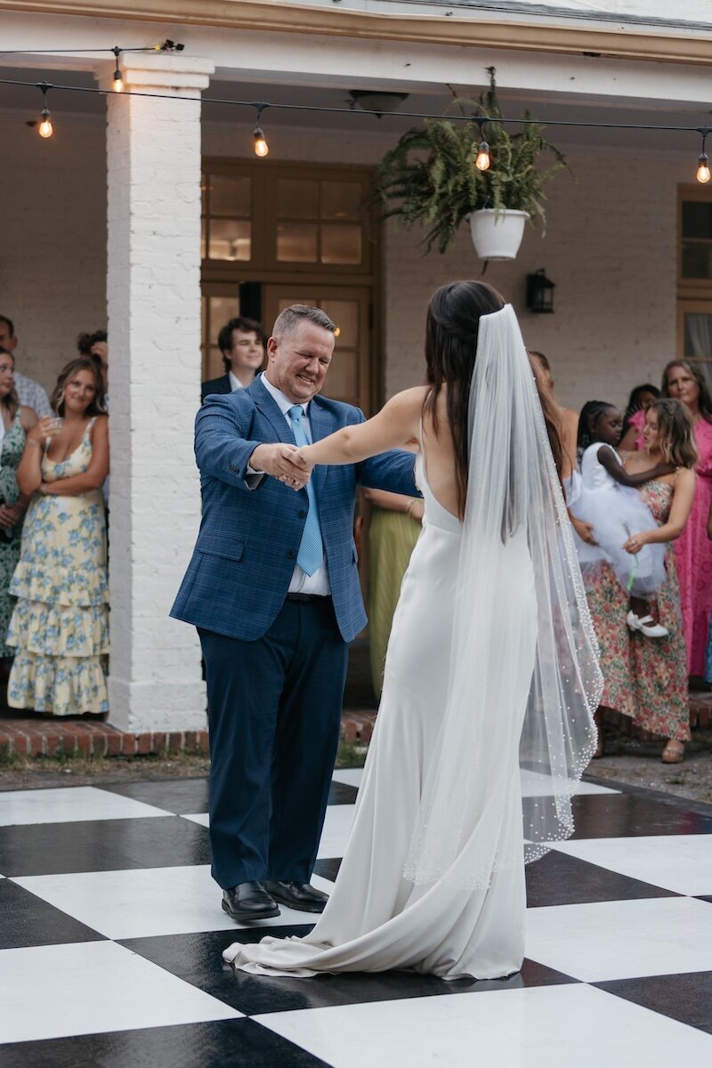 father daughter first dance gainesville fl wedding