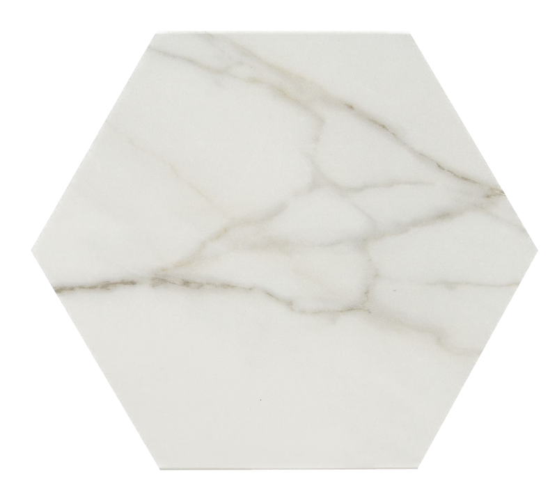 Staggs Interiors-Pat_s Pick_Mythic Marble Hexagon Tile