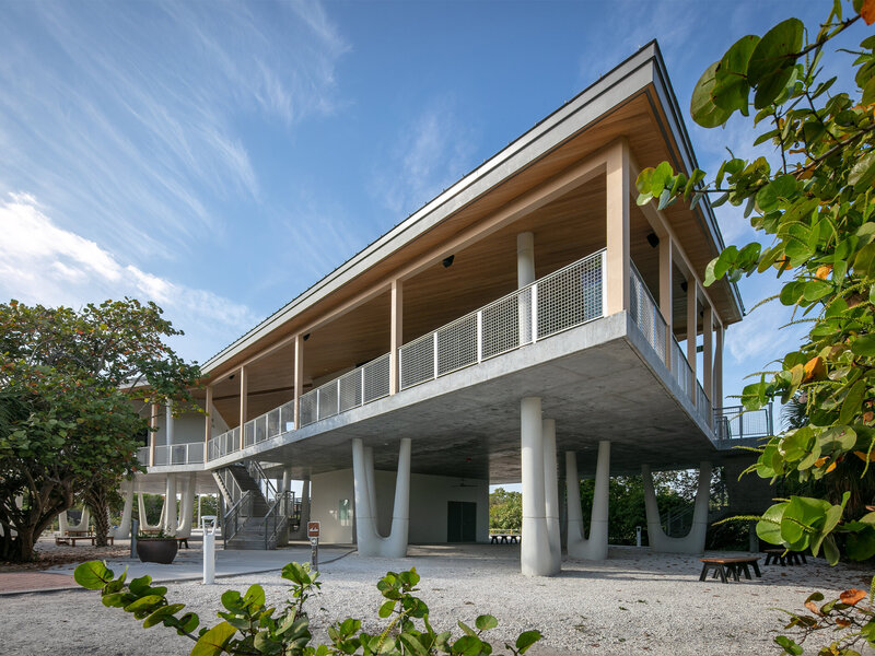 Sweet Sparkman Architecture Lovers Key State Park Welcome and Discovery Center Landscape 5
