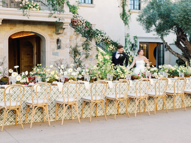 reception wedding photography of bride and groom at monserate winery