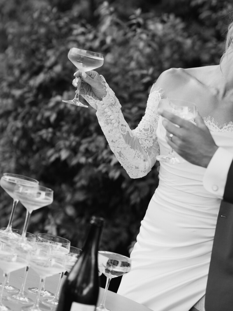 Intimate First Look Moment
