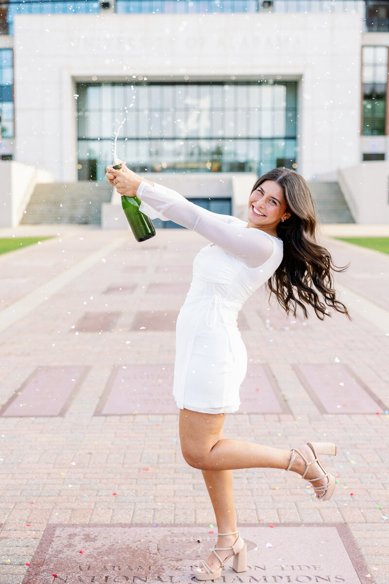 University of Alabama Tuscaloosa Photographer for Graduation Photos