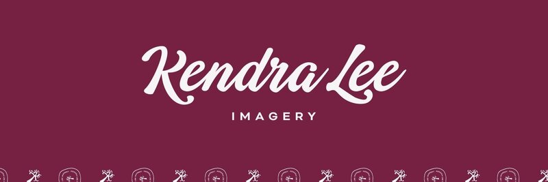 Email header design for Kendra Lee Imagery.