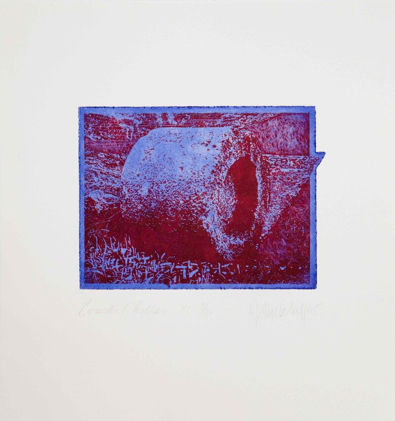 Coastal Roller, 1994 Etching 31.5 x 30.5 cm_11zon
