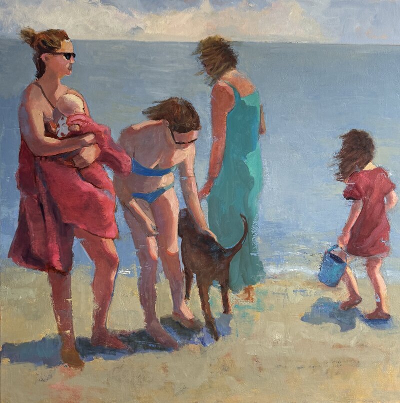 Marie Stone Fine Art Oil Paintings Beach