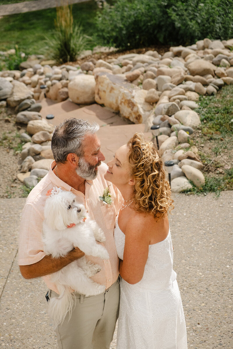 Summer elopement at Antlers on the Creek in Durango