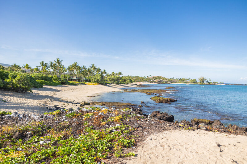 Kukio Beach location