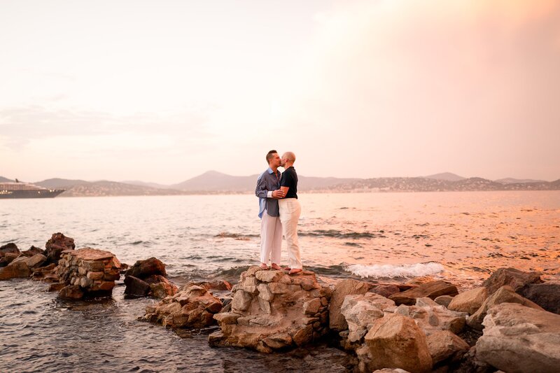 saint-tropez, photo, shoot, engagement, summer, couple