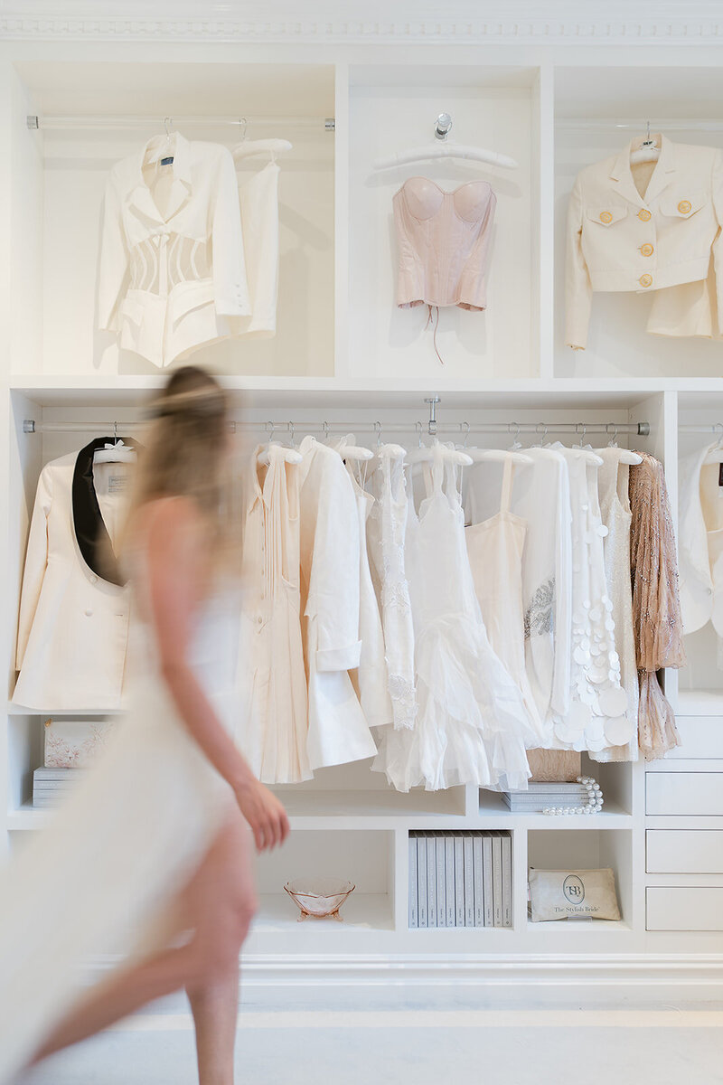Romantic vintage bridal fashion photography in New York.