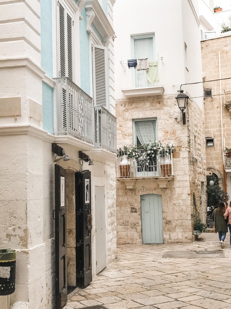 quaint building in polignano a mare italy