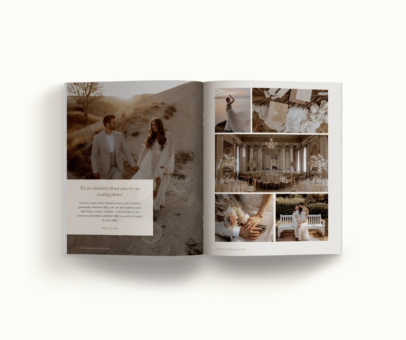 Classy Showit template for photographers Wild Willow 13