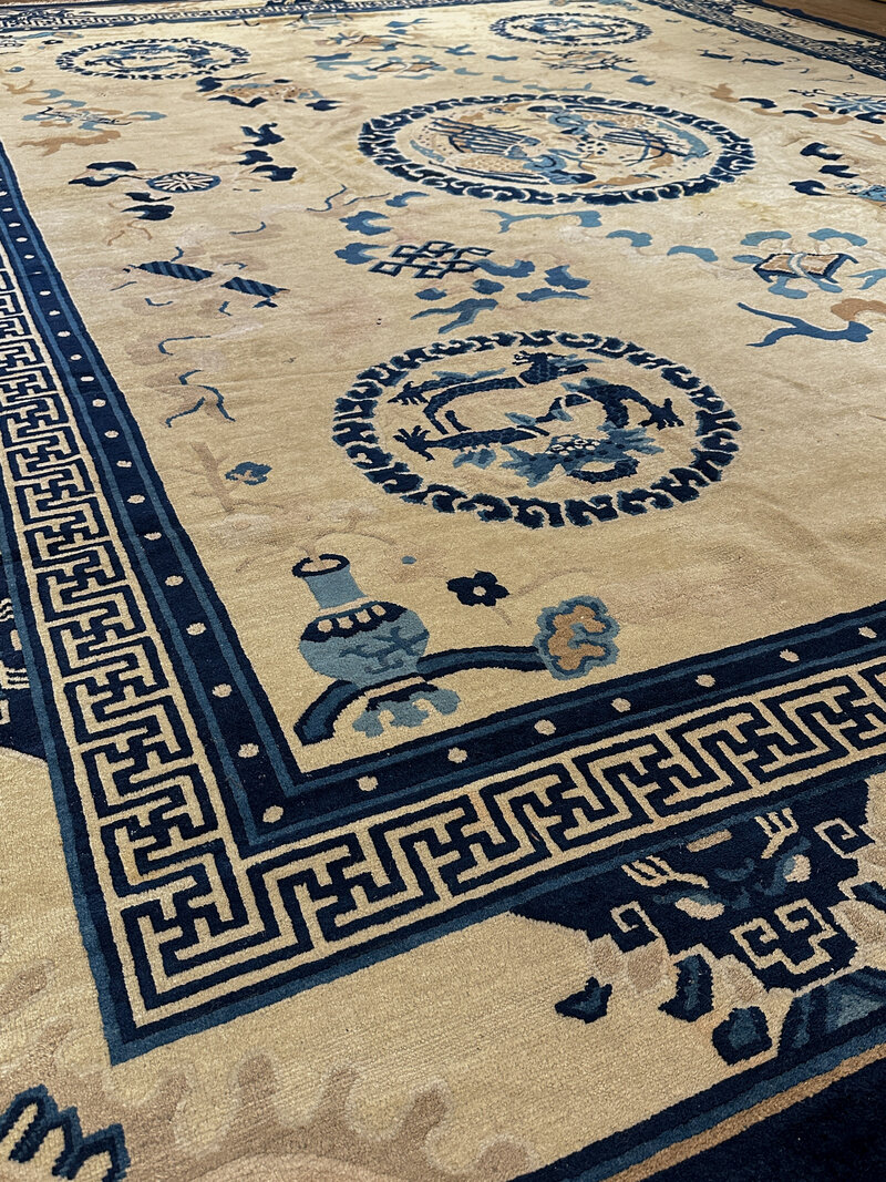 C-21 Antique Chinese Rug IMG_3703