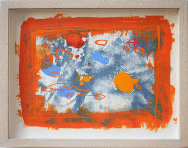 Hidden Target - 2024 - oil on paper - 18 x 23 cm