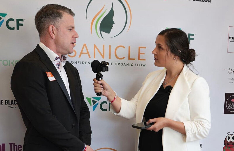 Dr. Ben Barenberg being interviewed about women’s health advocacy and community wellness in Oklahoma City.