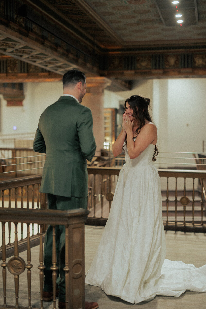 Taylor + Justin wedding at The Treasury, photo 12