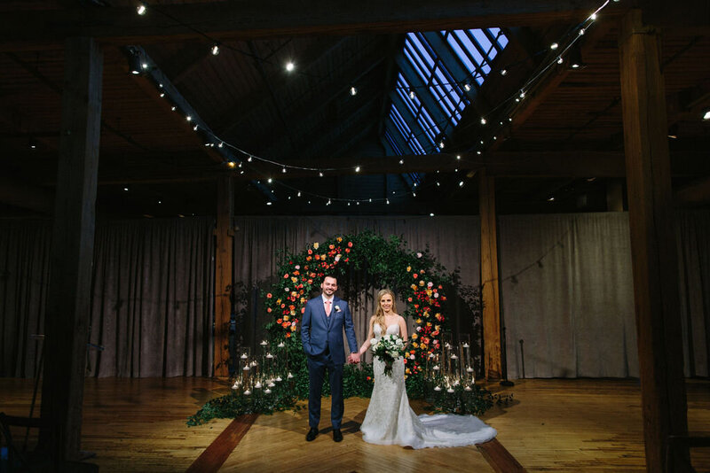 Bride-and-Groom-at-Skyline-Lofts-Bridgeport-Art-Center