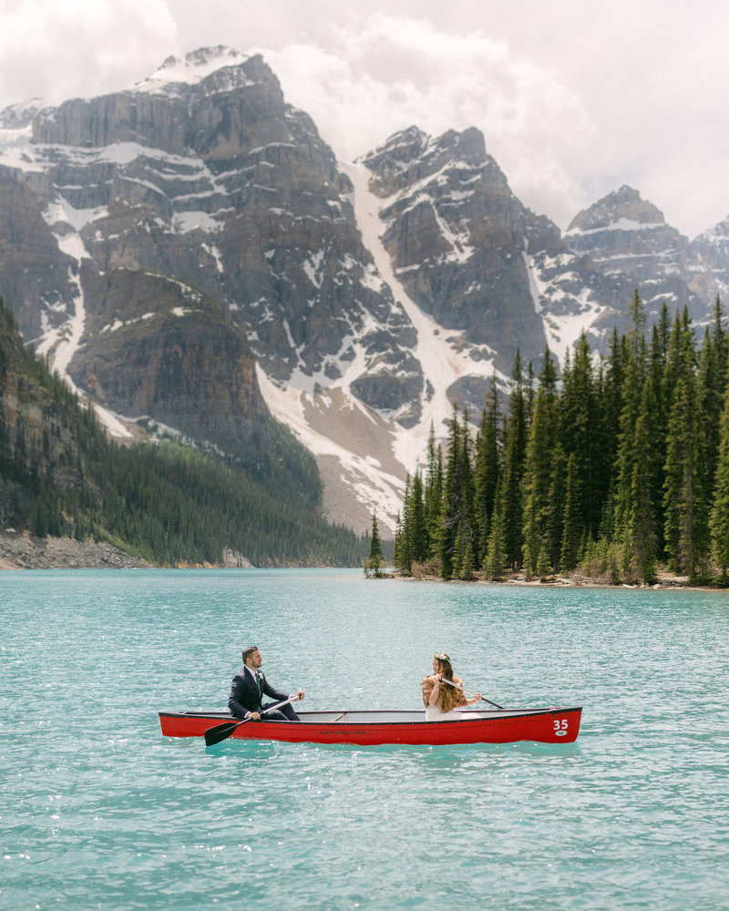 Banff Canoe