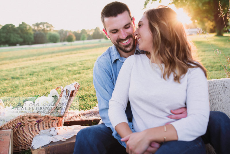 Find an Iowa Engagement Photographer- Elegant, Rustic, and full of Romance