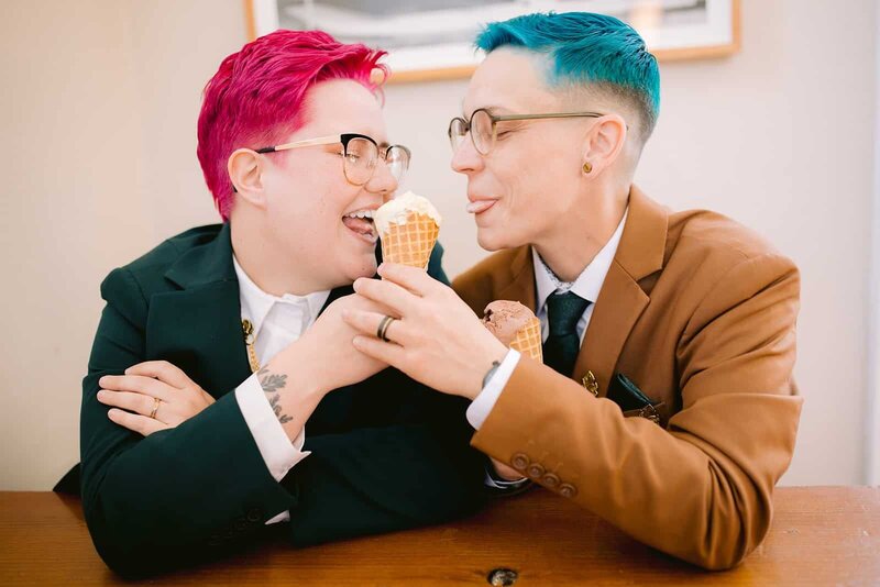 Guerneville Wedding - Lesbian Wedding - GunnShot Photography 