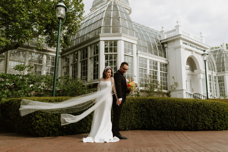 Franklin park conservatory hotel leveque columbus ohio wedding ceremony photographer videographer film documentary midwest -55