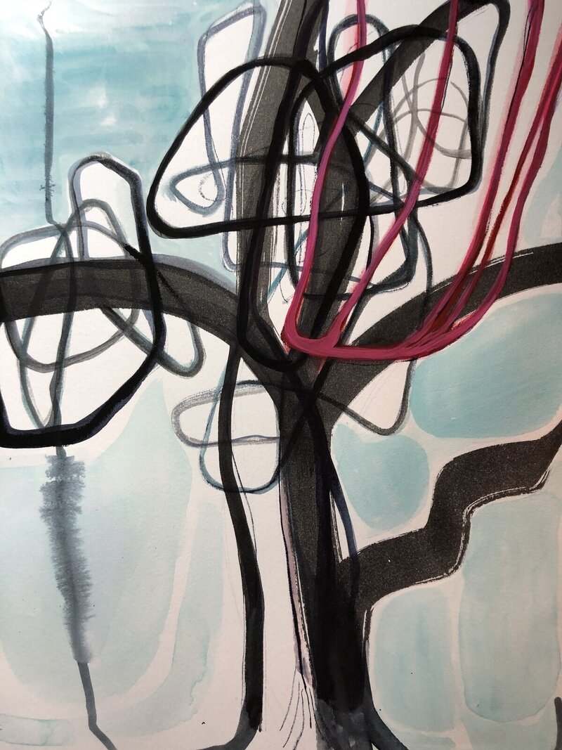 Michelle-Spiziri-Abstract-Artist-Abstract-WorksonPaper-NeuroVascular