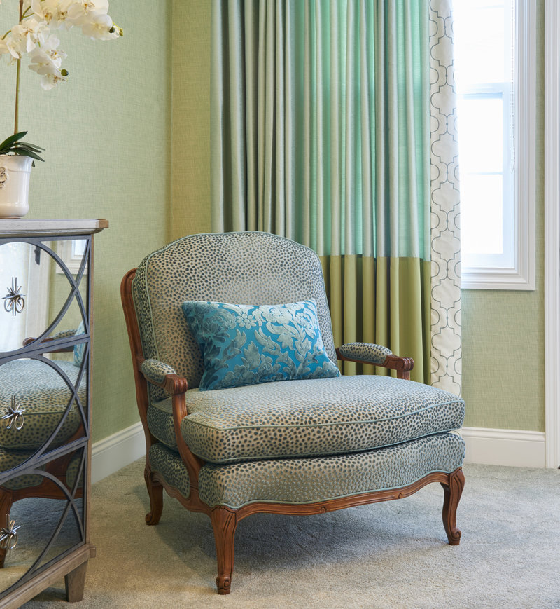 Dream Teal Velvet Master Chair Design