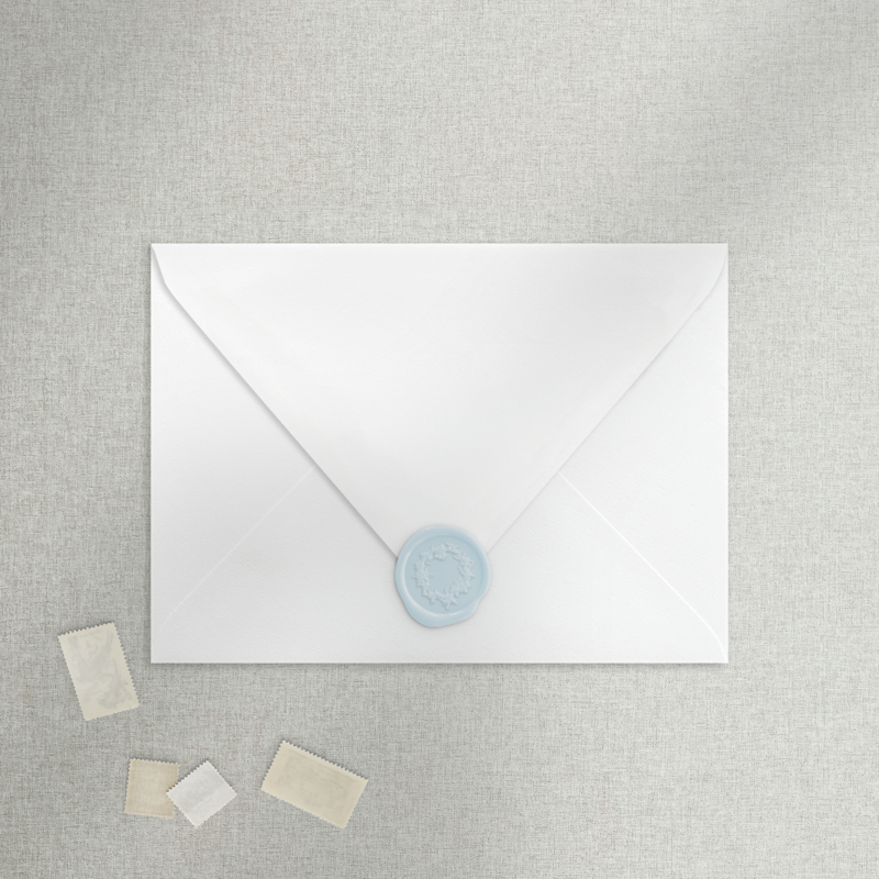 Wax Seal Mockup_Sky Blue