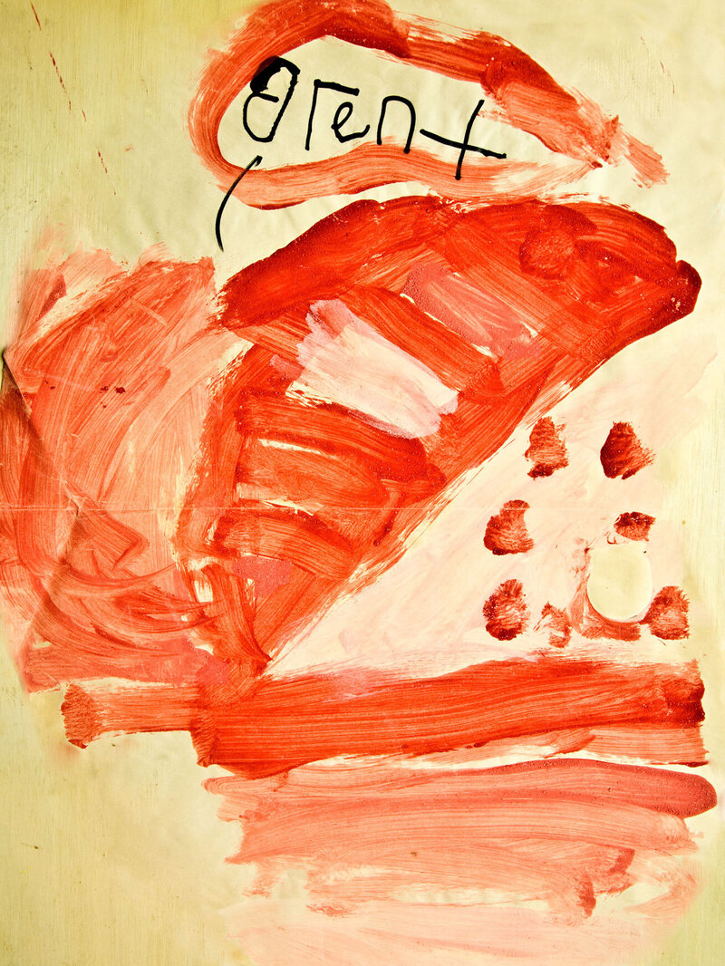 Brent Ray Fraser Abstract Painting 07 1982