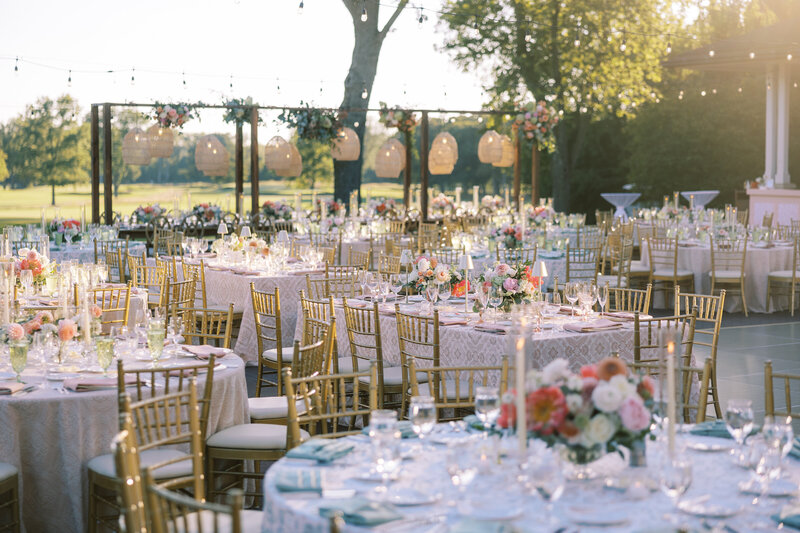 Skokie Country Club Courtyard Wedding