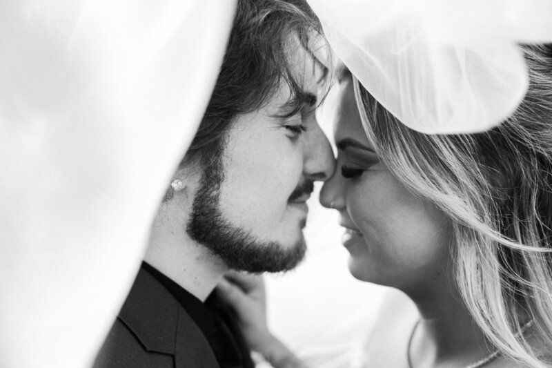 veil shot - Baltimore wedding photography