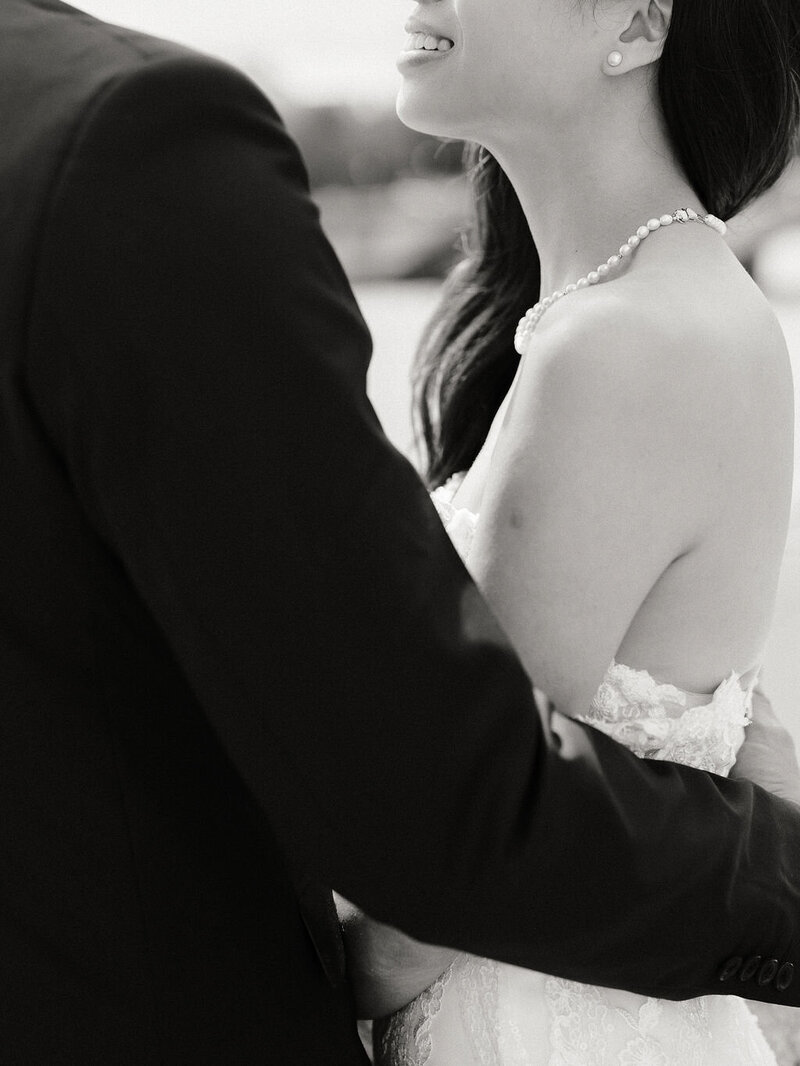 Singapore to Paris wedding couple