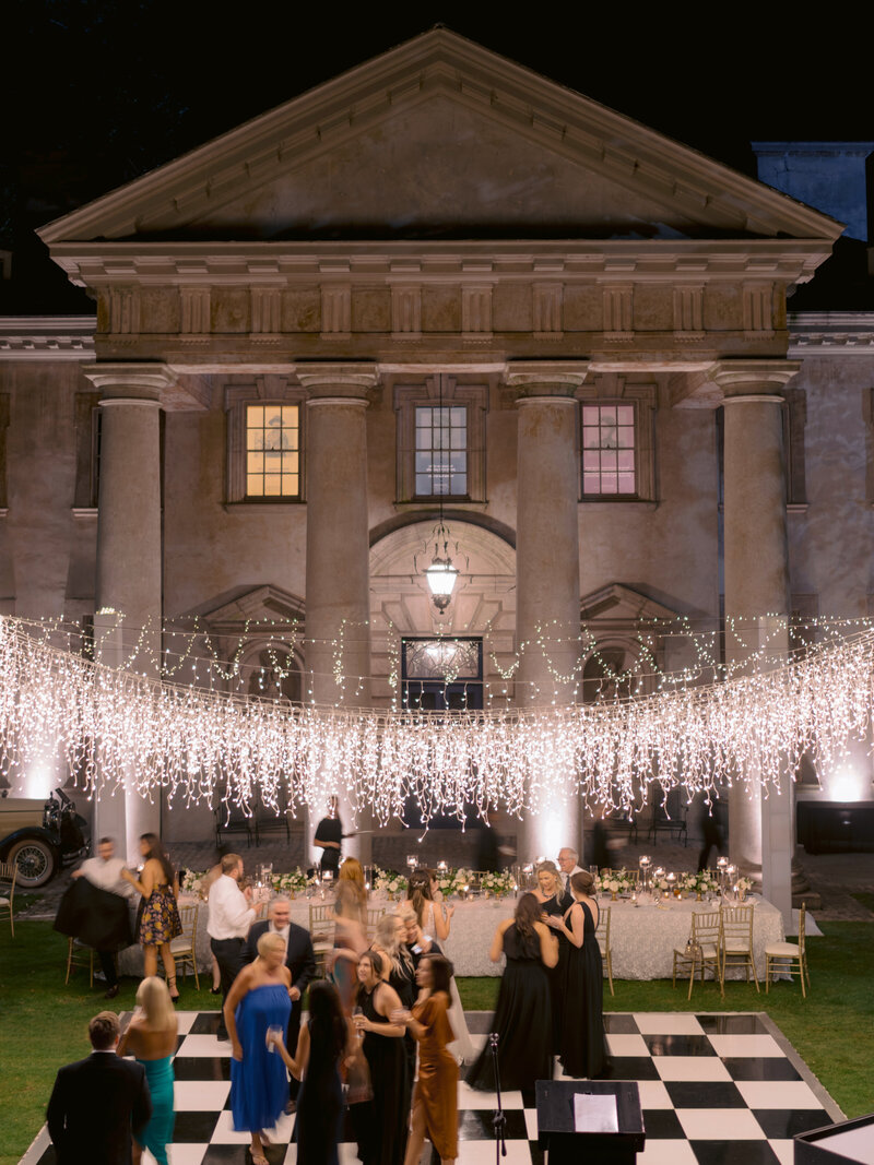 swan house wedding reception