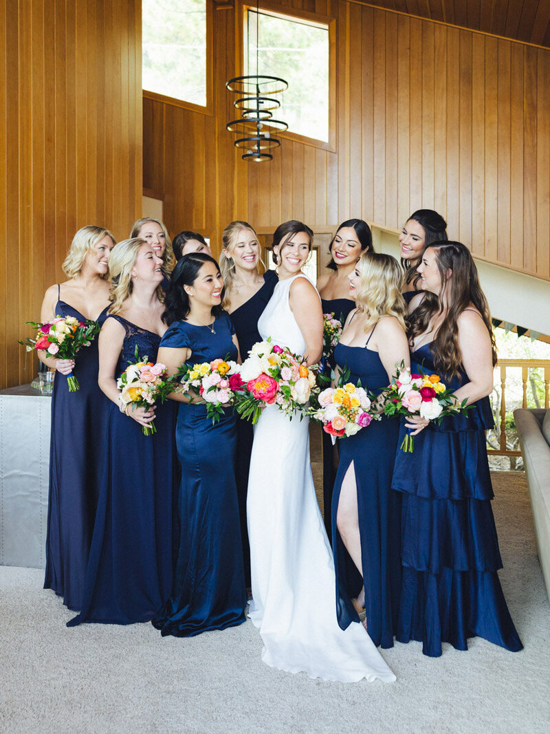 Lake Tahoe Wedding Bridesmaids Photos