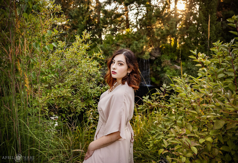 Garden Headshot Portraits at Denver Botanic Gardens