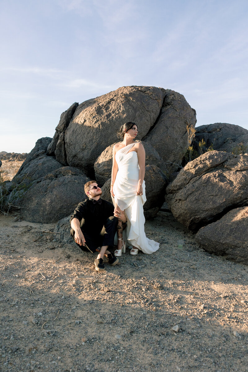 Lindsey + Anthony Joshua Tree Wedding-686