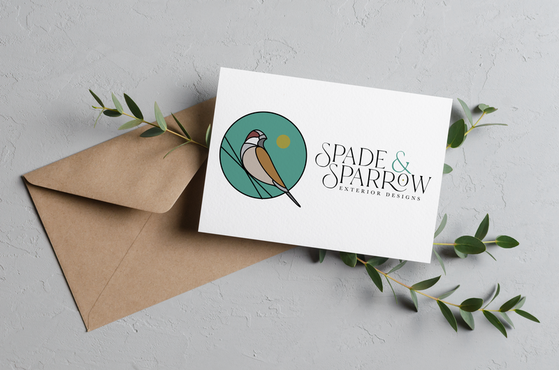 spade and sparrow mockup