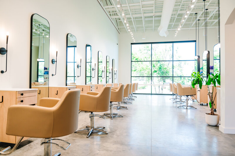 Echelon Salon interior Eagle Idaho private rental