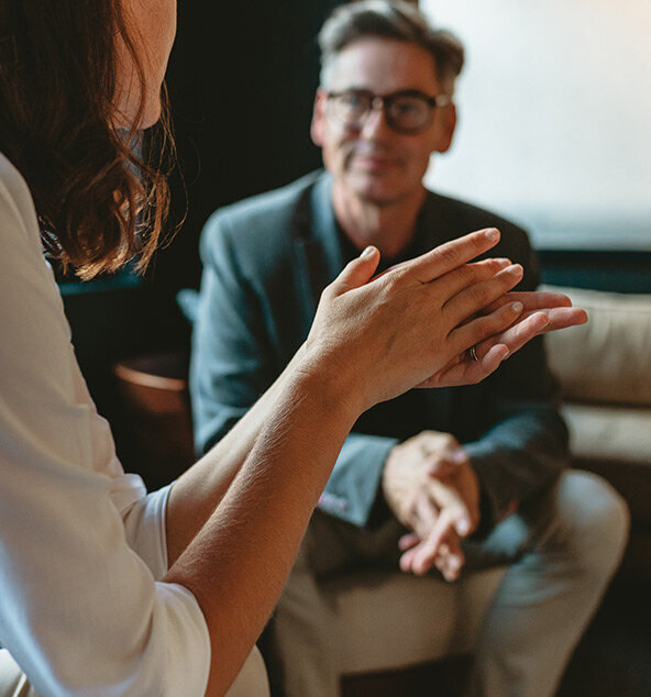Meeting with an individual client