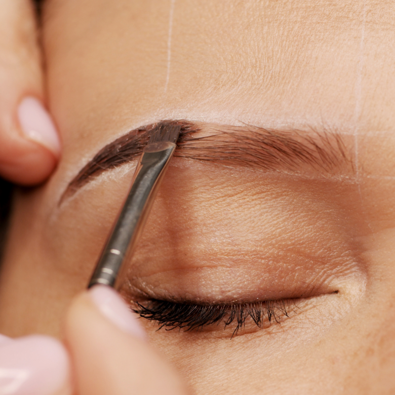 brow lamination and tint
