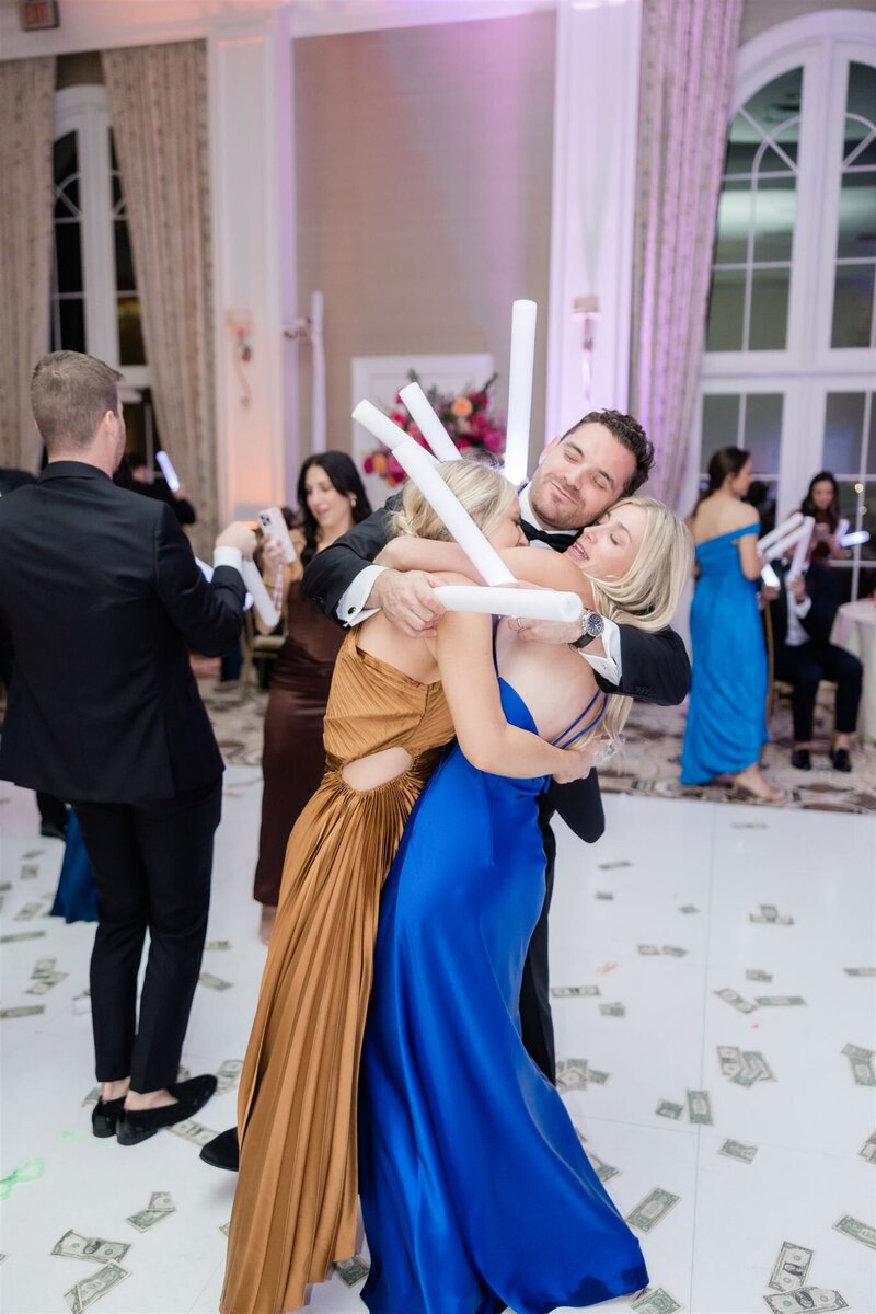 Wedding reception at the country club of Orlando by orlando wedding photographer 