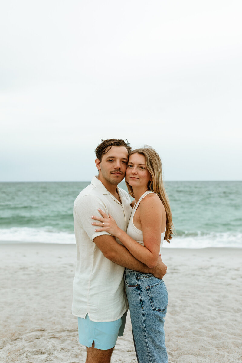 Beachside Engagement Photos