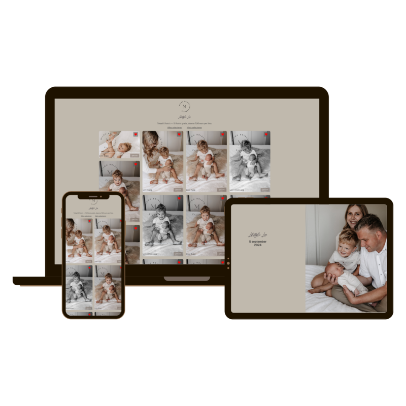 Shoots & Goods mockup, online galerij, verkoop pagina (1) nederlandse pixieset, shootstack, pic time