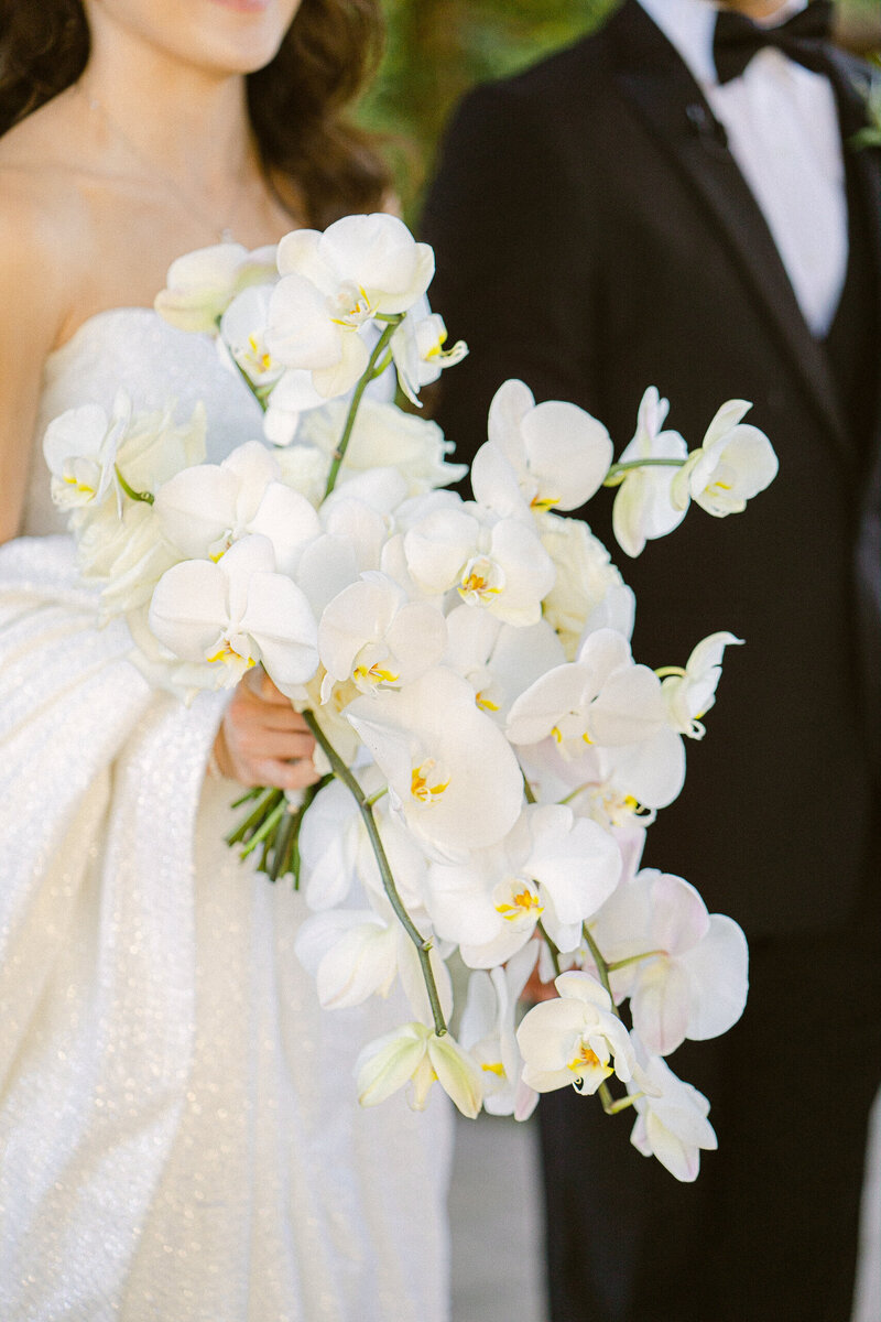 Arizona Elopment Bride With White Orchid Bouquet03