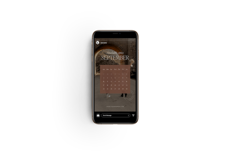 Editorial Instagram story templates Wild Willow 3