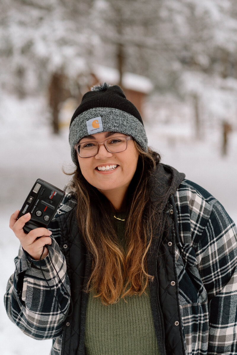 A lifestyle headshot of the wedding photographer River and Sage serving Brides in PA + the East Coast