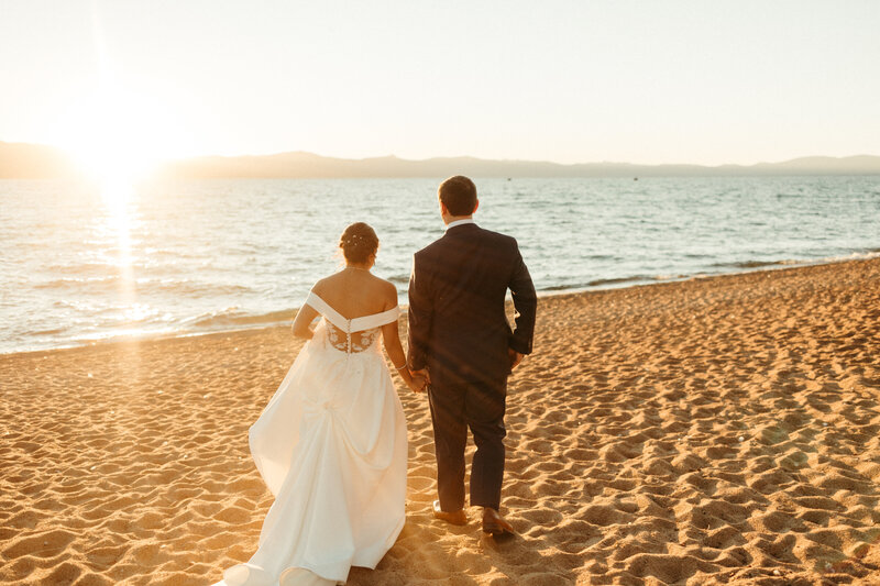 Lake Tahoe wedding, beach wedding, mountain wedding
