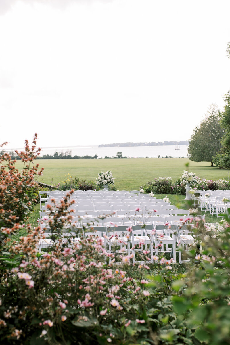 Blithewold Mansion Romantic and Timeless Summer Wedding