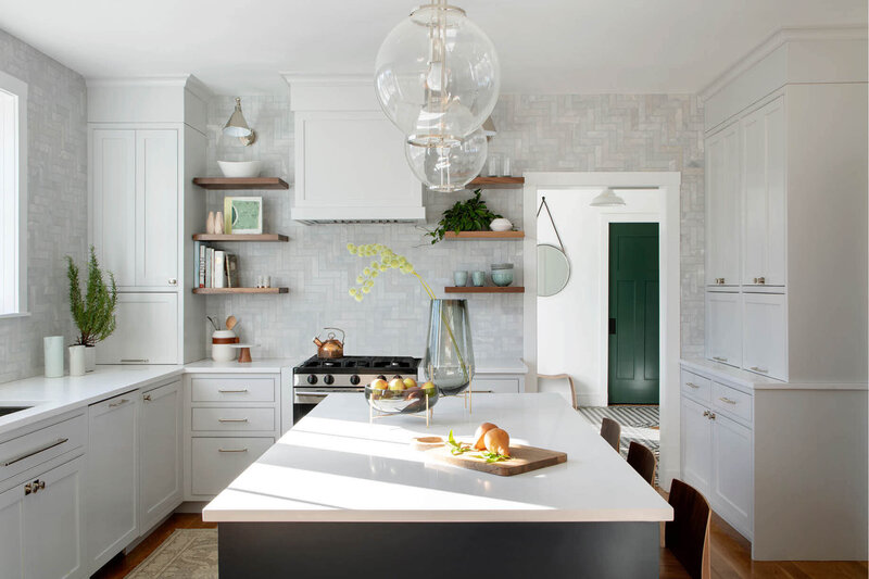 New Construction Home Designer Creates Milton Kitchen